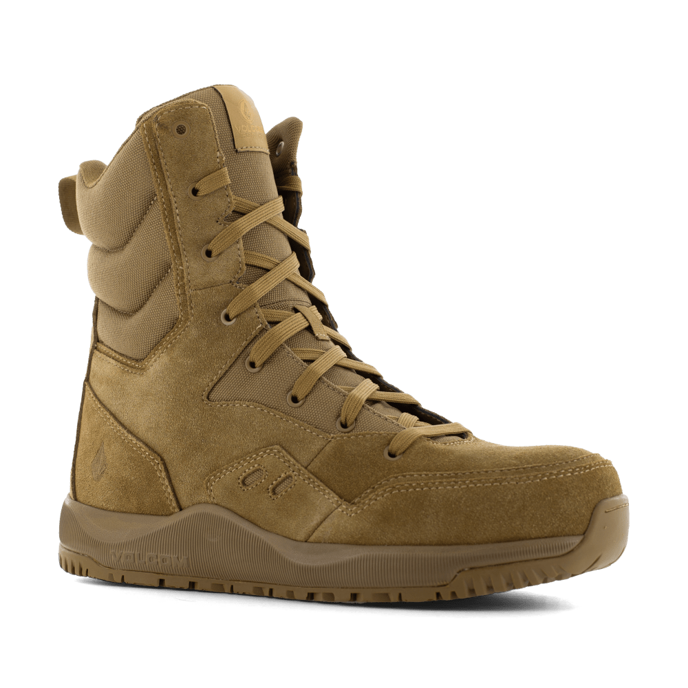 VOLCOM Stone Force 8" Composite Toe Military Boots - CombatFootwear.com